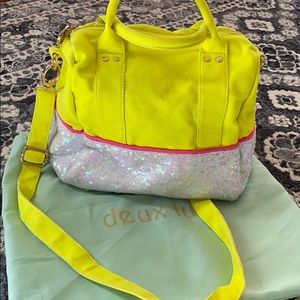 Deux lux electric Avenue duffle